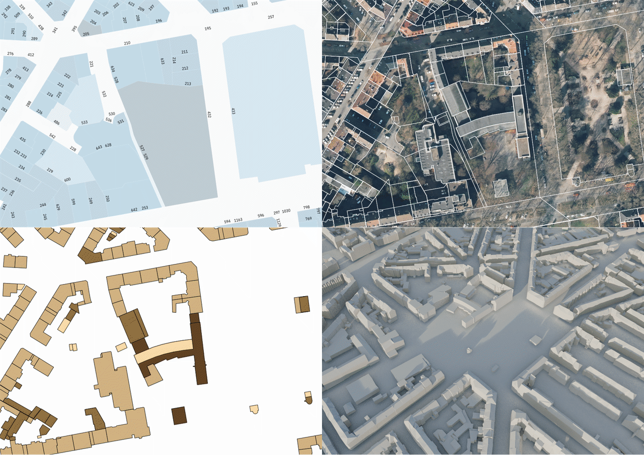 Aufbereitung von offenen Geodaten zu 2D- und 3D-Projektunterlagen